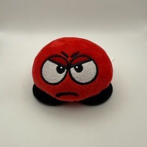 Anger Inside Out Plush 2” Inspire To Create Red Black Feet